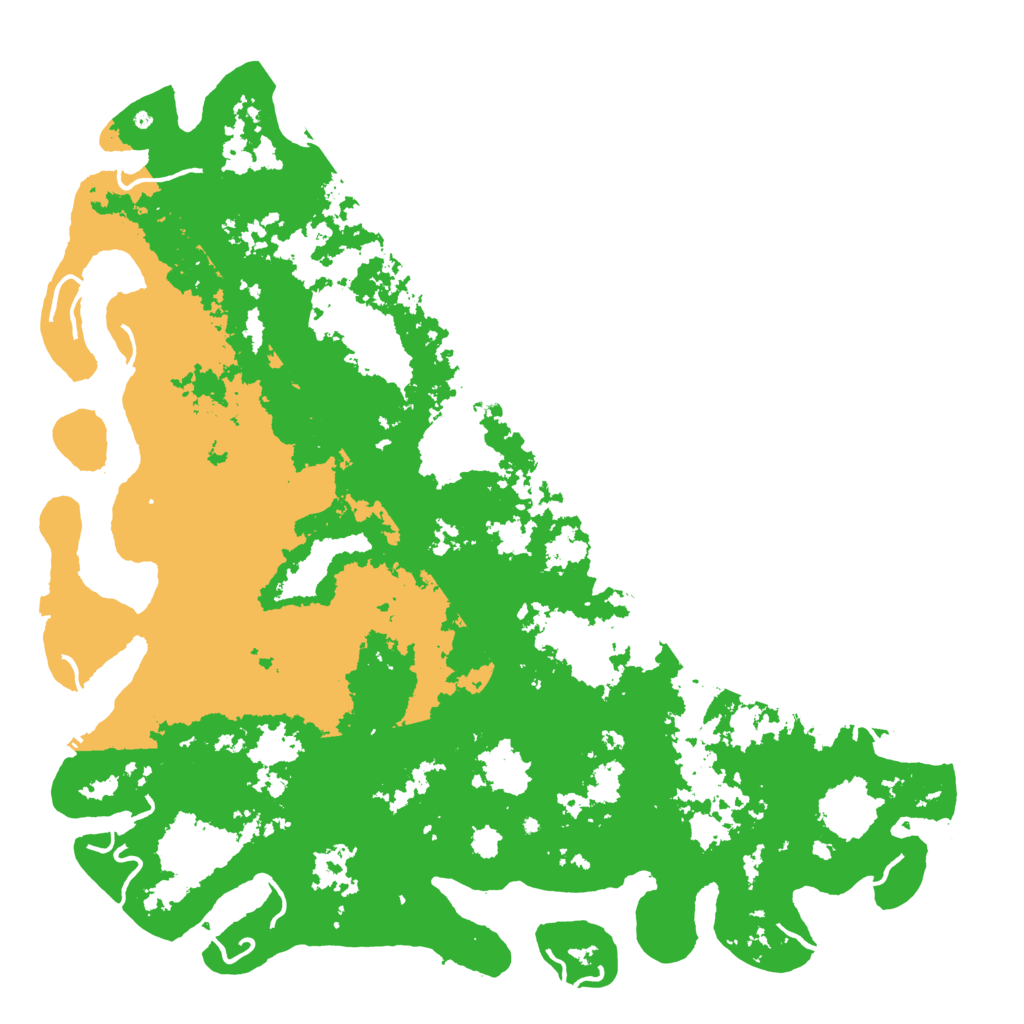 Biome Rust Map: Procedural Map, Size: 6000, Seed: 1423085923