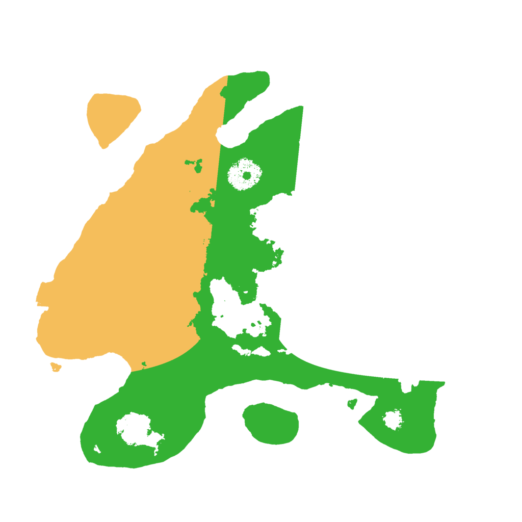 Biome Rust Map: Procedural Map, Size: 2500, Seed: 303845902