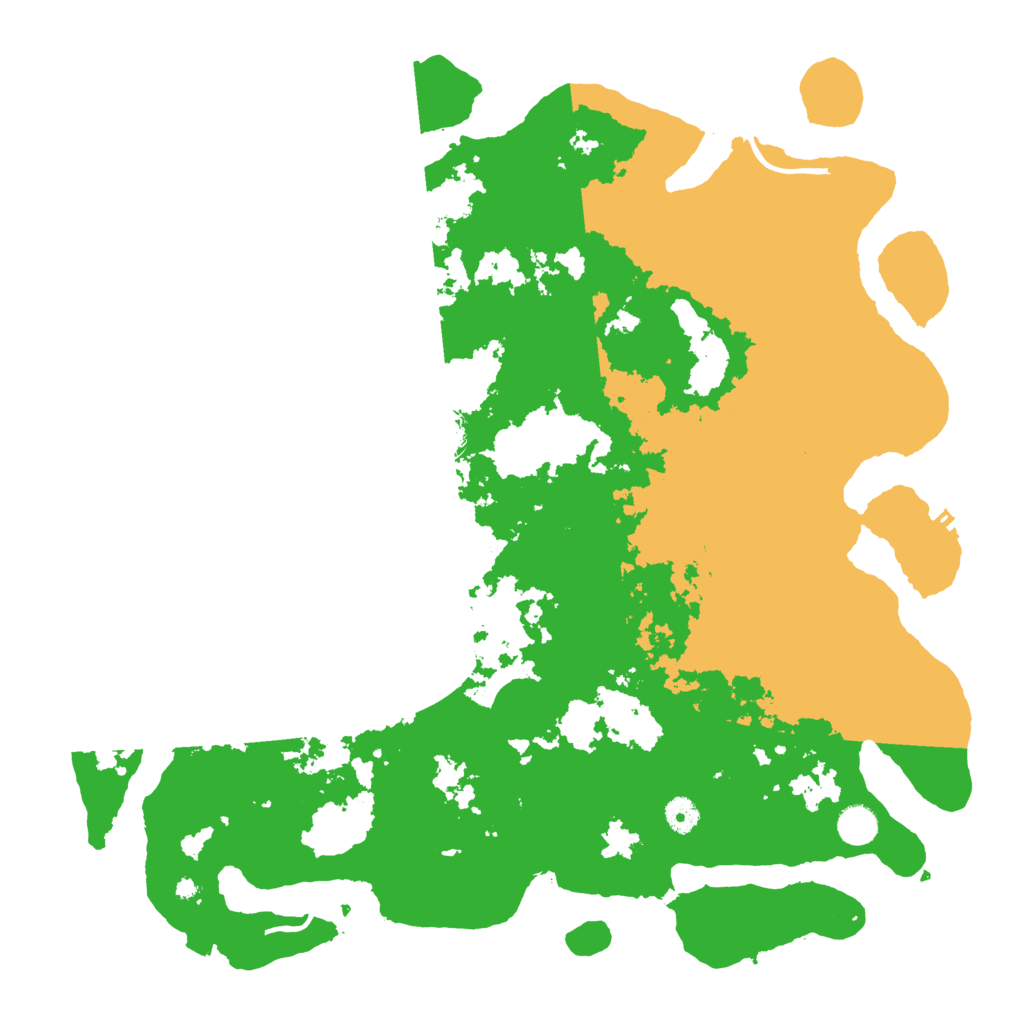 Biome Rust Map: Procedural Map, Size: 4500, Seed: 5090