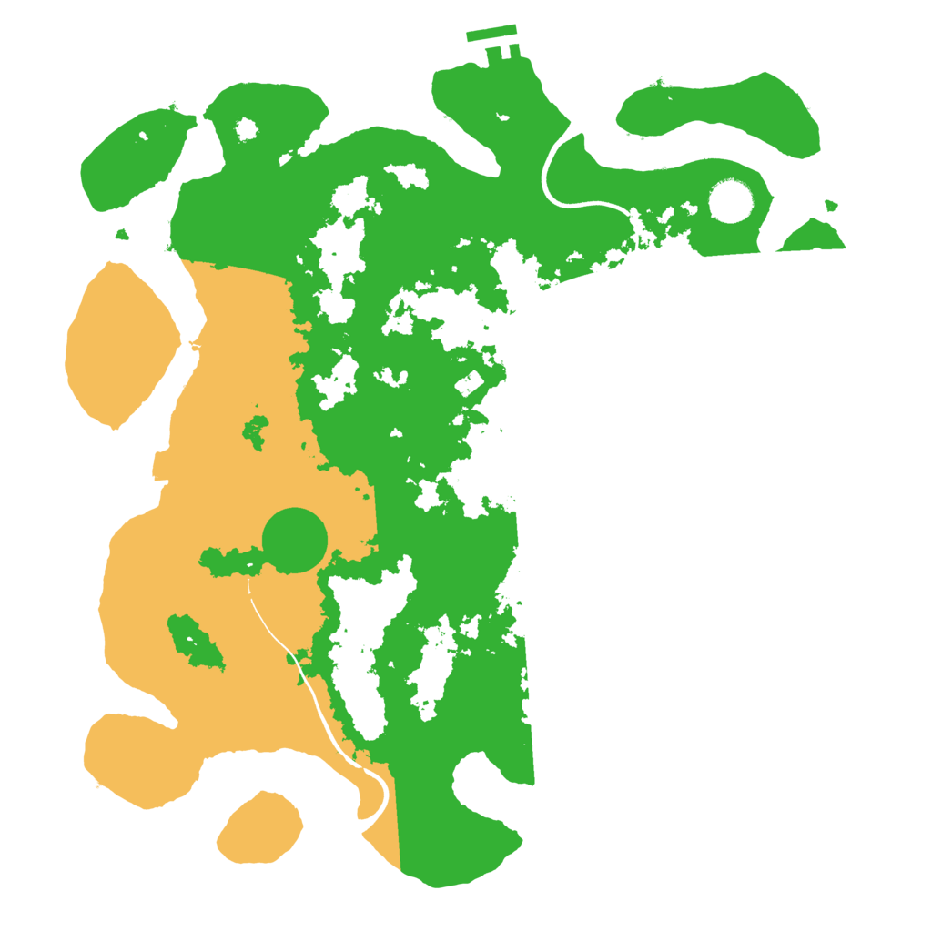 Biome Rust Map: Procedural Map, Size: 3750, Seed: 1646267603