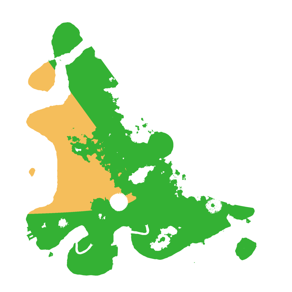 Biome Rust Map: Procedural Map, Size: 3000, Seed: 2100013810
