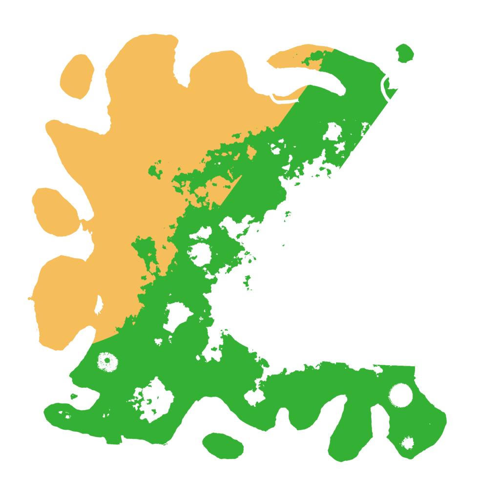 Biome Rust Map: Procedural Map, Size: 3750, Seed: 277885