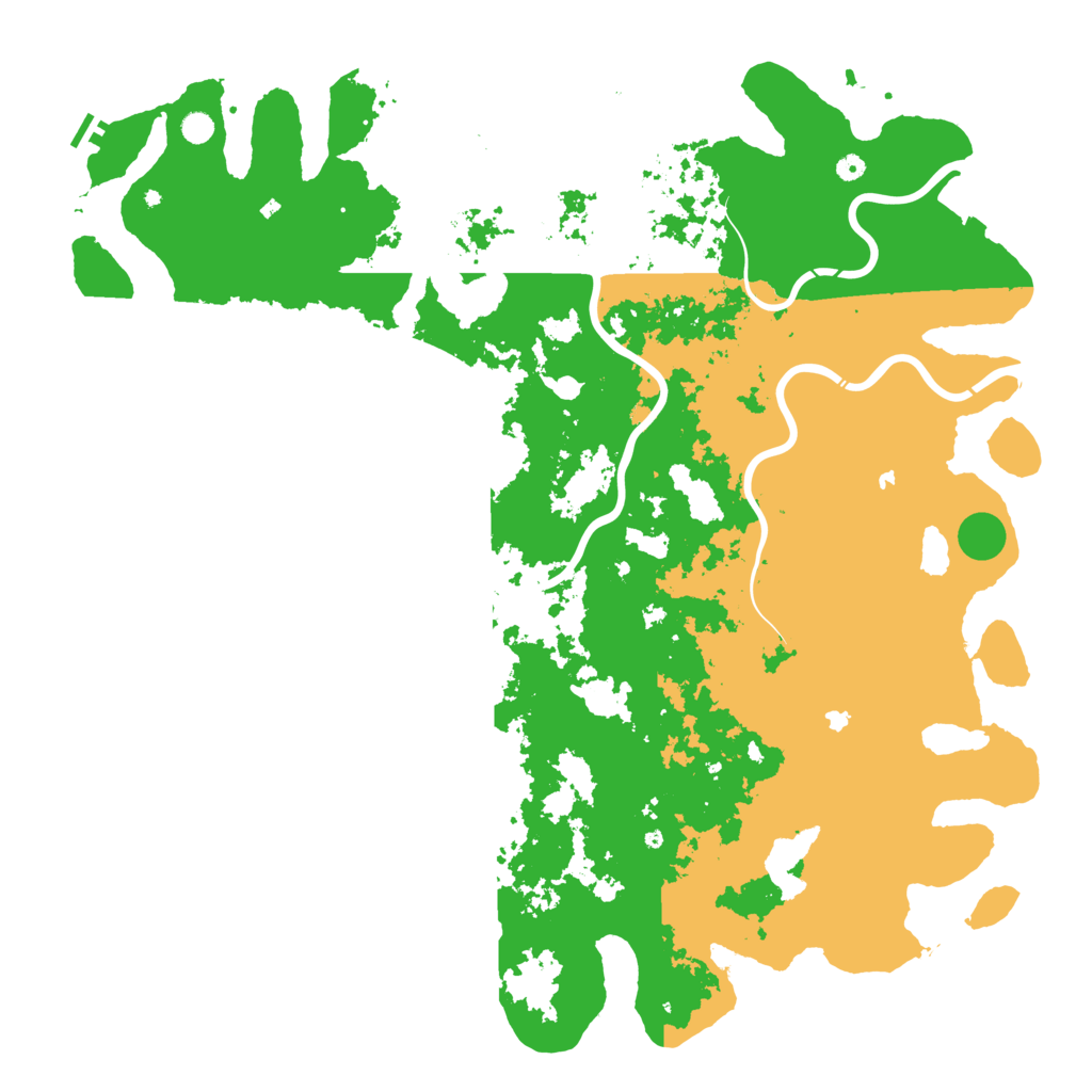 Biome Rust Map: Procedural Map, Size: 6000, Seed: 849488436