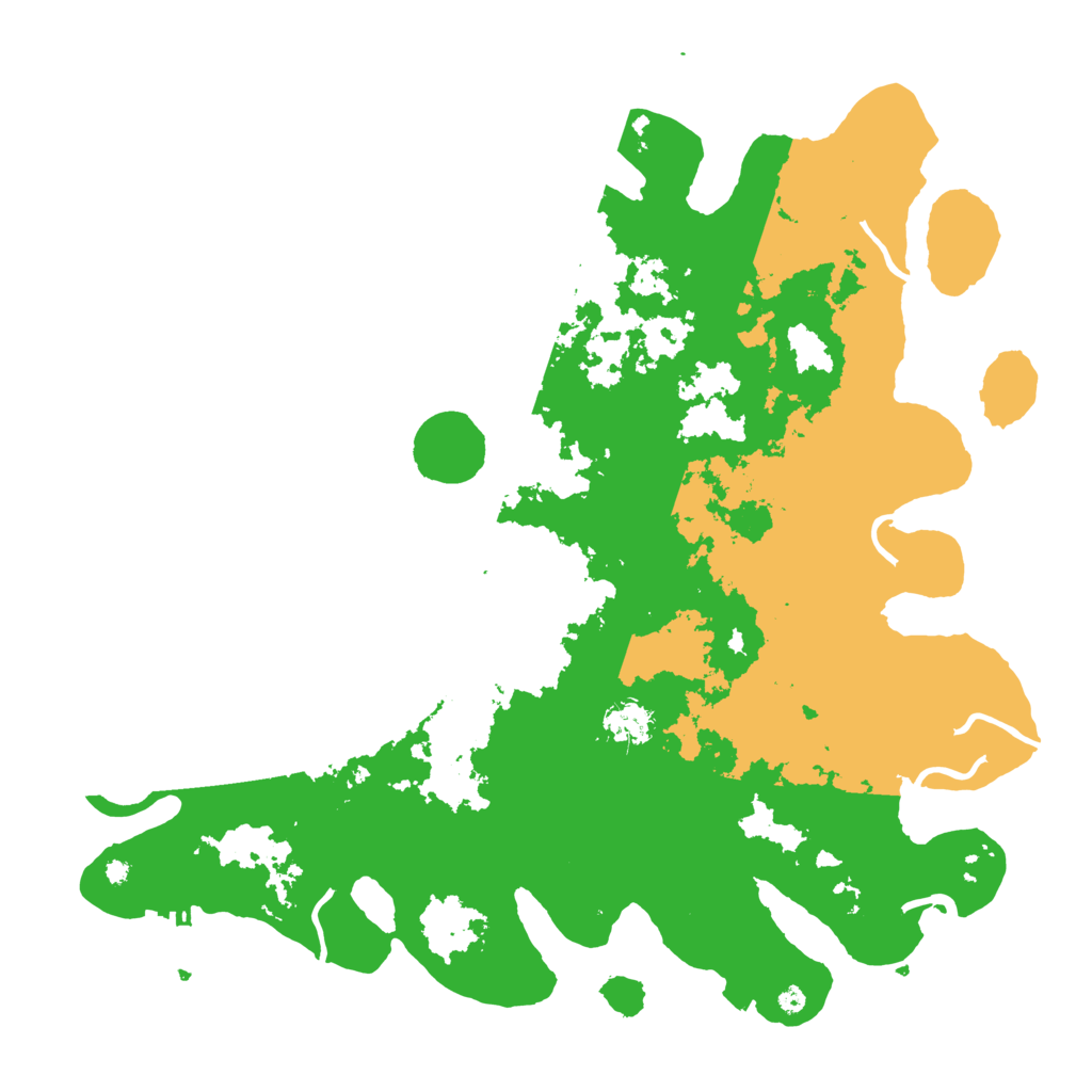 Biome Rust Map: Procedural Map, Size: 4250, Seed: 78349204