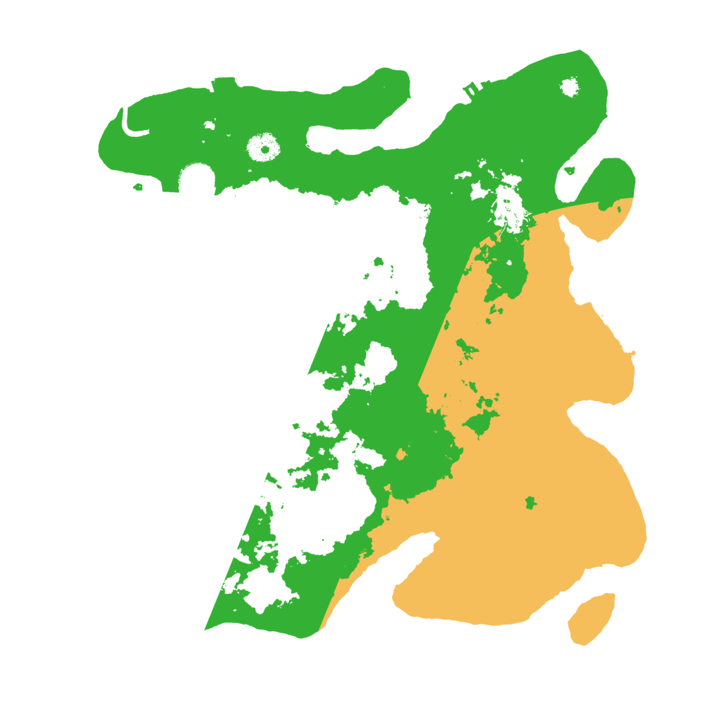 Biome Rust Map: Procedural Map, Size: 3500, Seed: 941584047