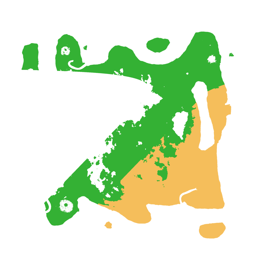 Biome Rust Map: Procedural Map, Size: 3000, Seed: 5527