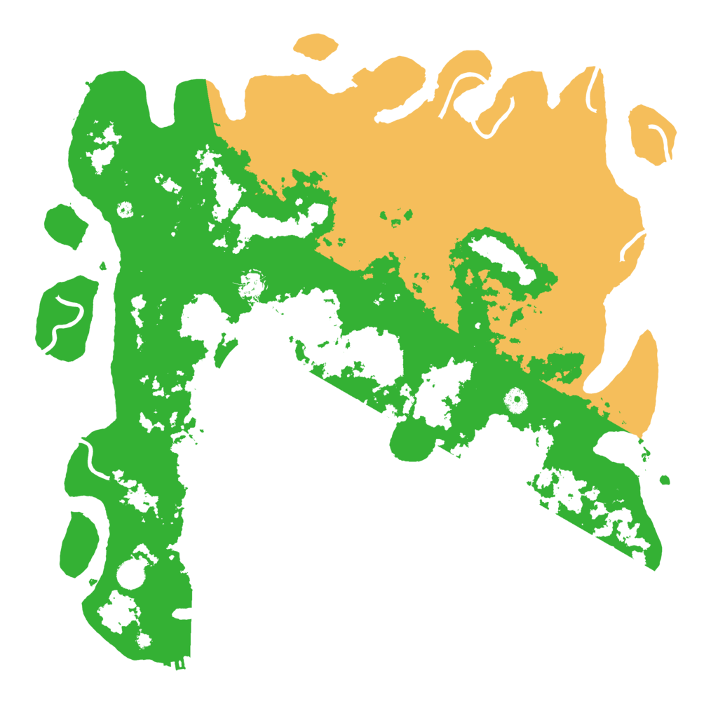 Biome Rust Map: Procedural Map, Size: 4500, Seed: 819743186