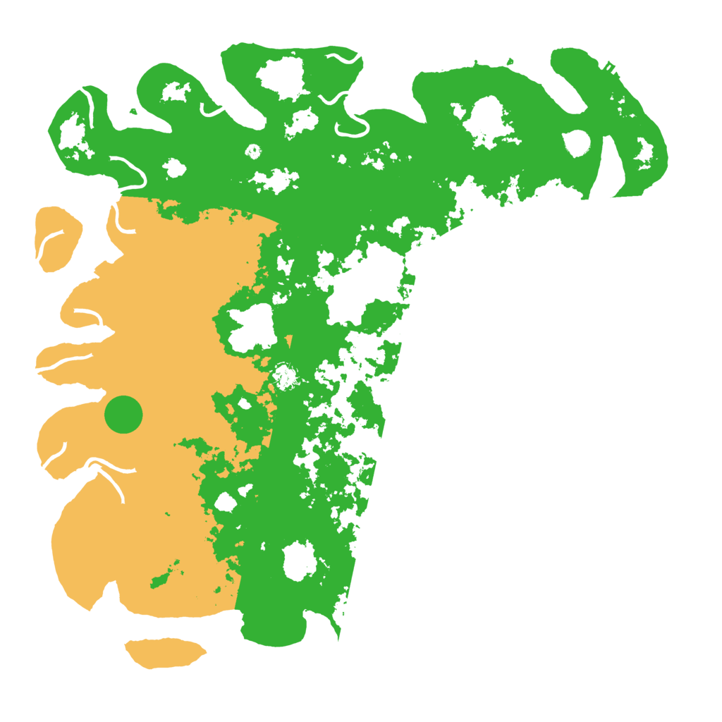 Biome Rust Map: Procedural Map, Size: 5000, Seed: 56134534