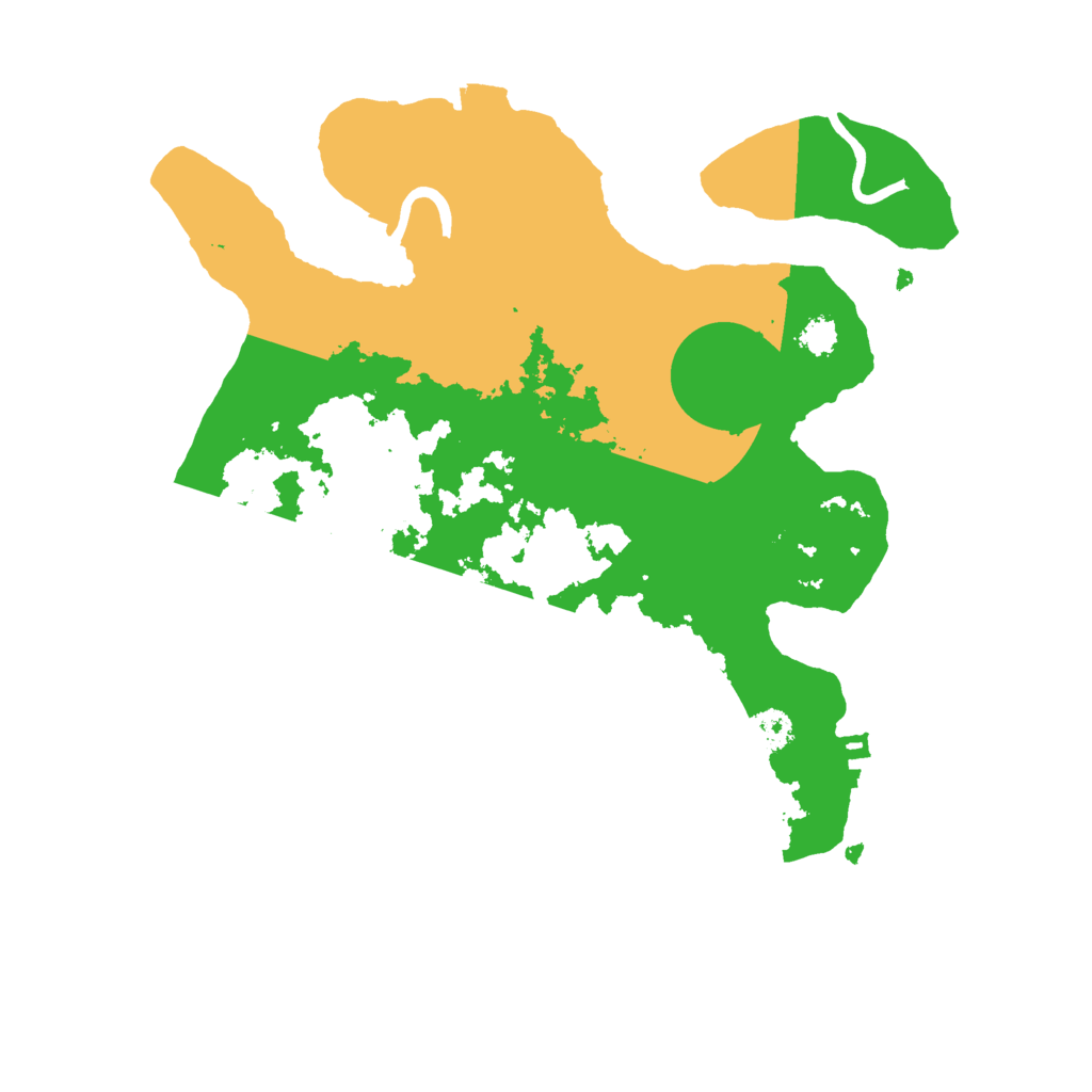 Biome Rust Map: Procedural Map, Size: 2700, Seed: 1432551