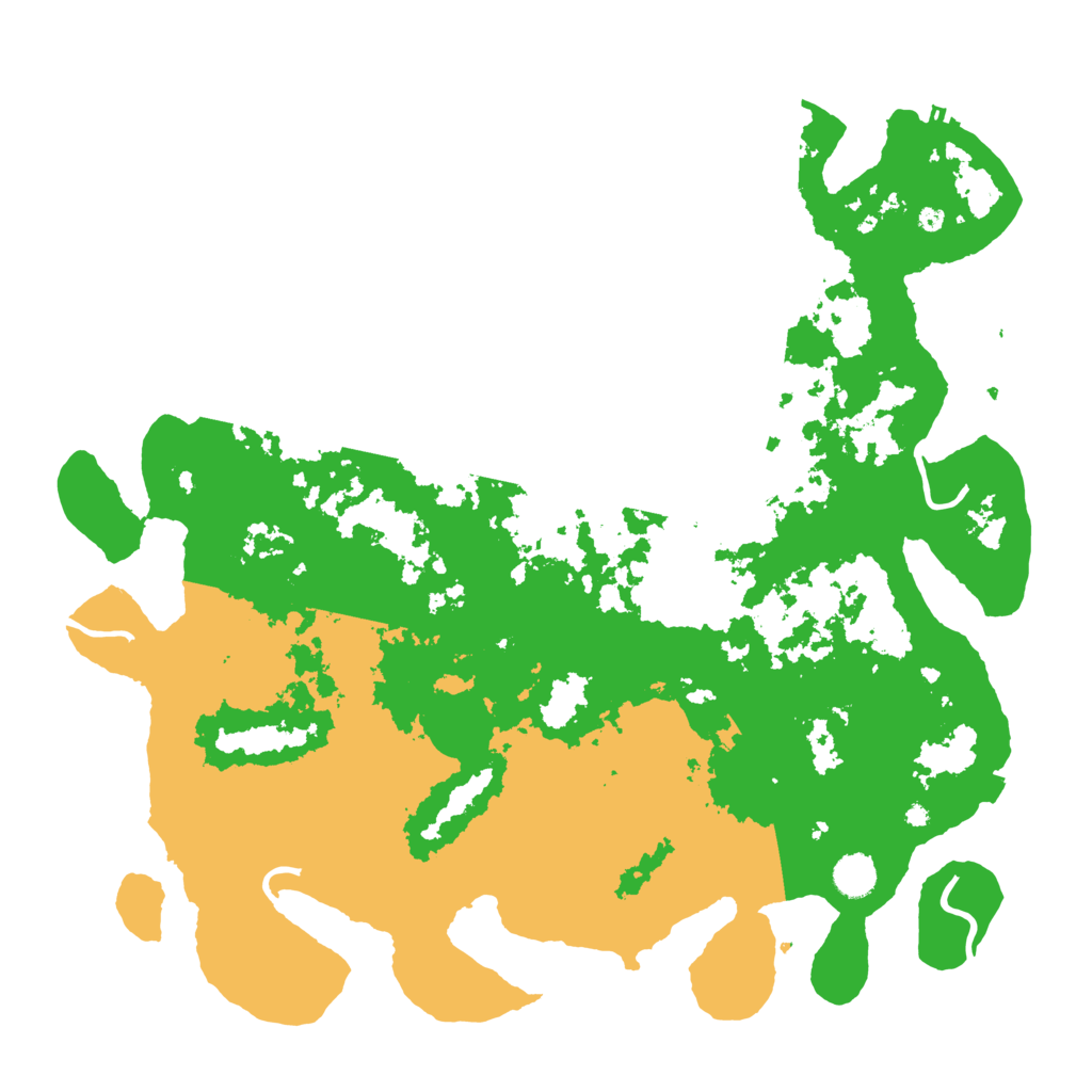 Biome Rust Map: Procedural Map, Size: 4500, Seed: 1081967994
