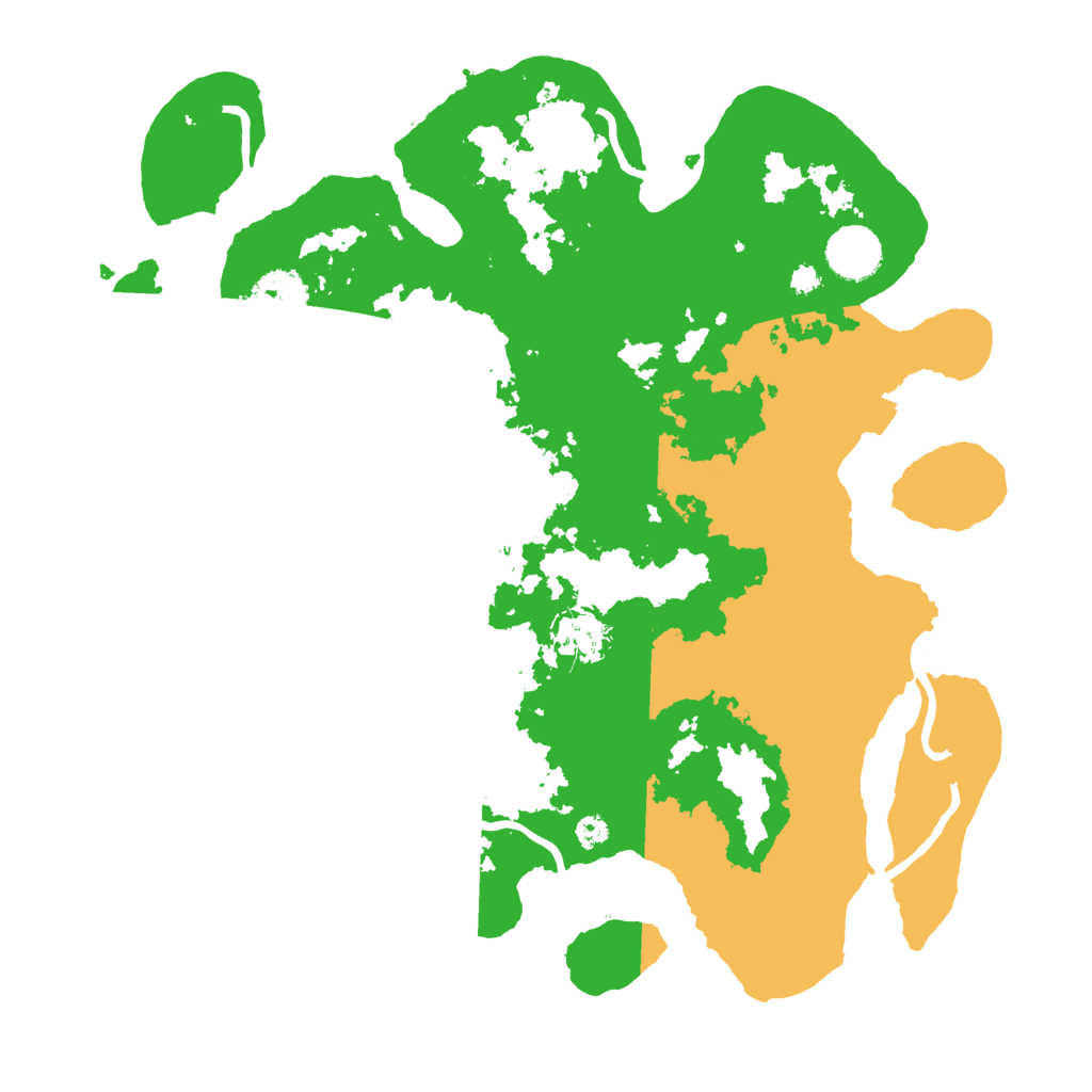 Biome Rust Map: Procedural Map, Size: 3500, Seed: 230231379