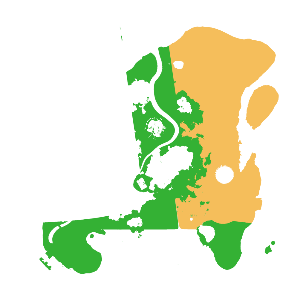 Biome Rust Map: Procedural Map, Size: 3000, Seed: 1965489242