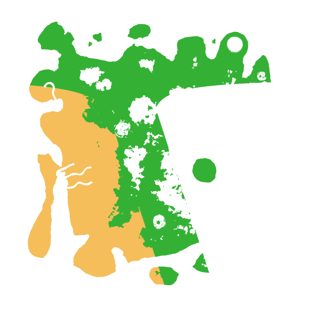 Biome Rust Map: Procedural Map, Size: 3500, Seed: 944114588
