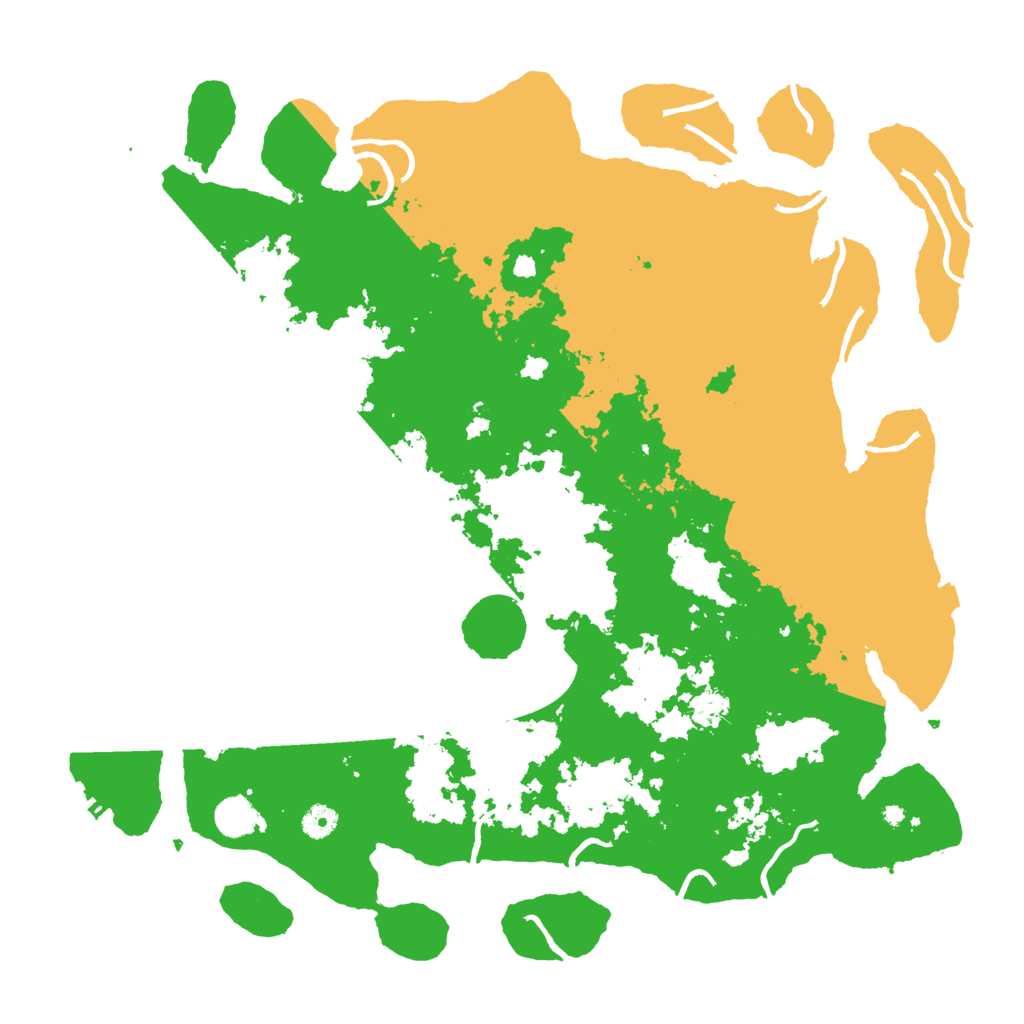 Biome Rust Map: Procedural Map, Size: 4500, Seed: 808715313