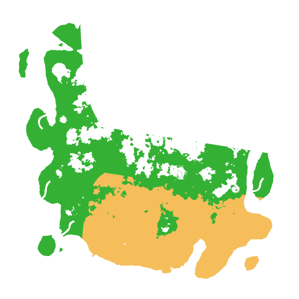 Biome Rust Map: Procedural Map, Size: 3800, Seed: 7758210