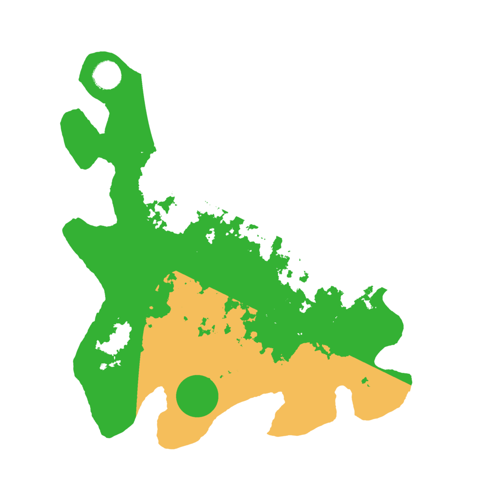 Biome Rust Map: Barren, Size: 3150, Seed: 777