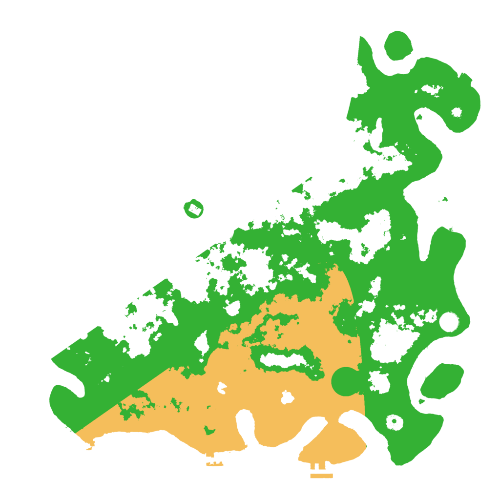 Biome Rust Map: Procedural Map, Size: 4500, Seed: 245958