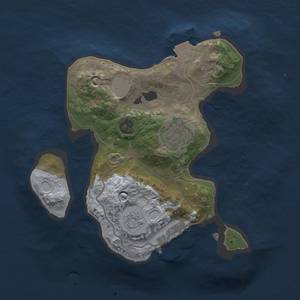 Thumbnail Rust Map: Procedural Map, Size: 2000, Seed: 1426861867, 6 Monuments