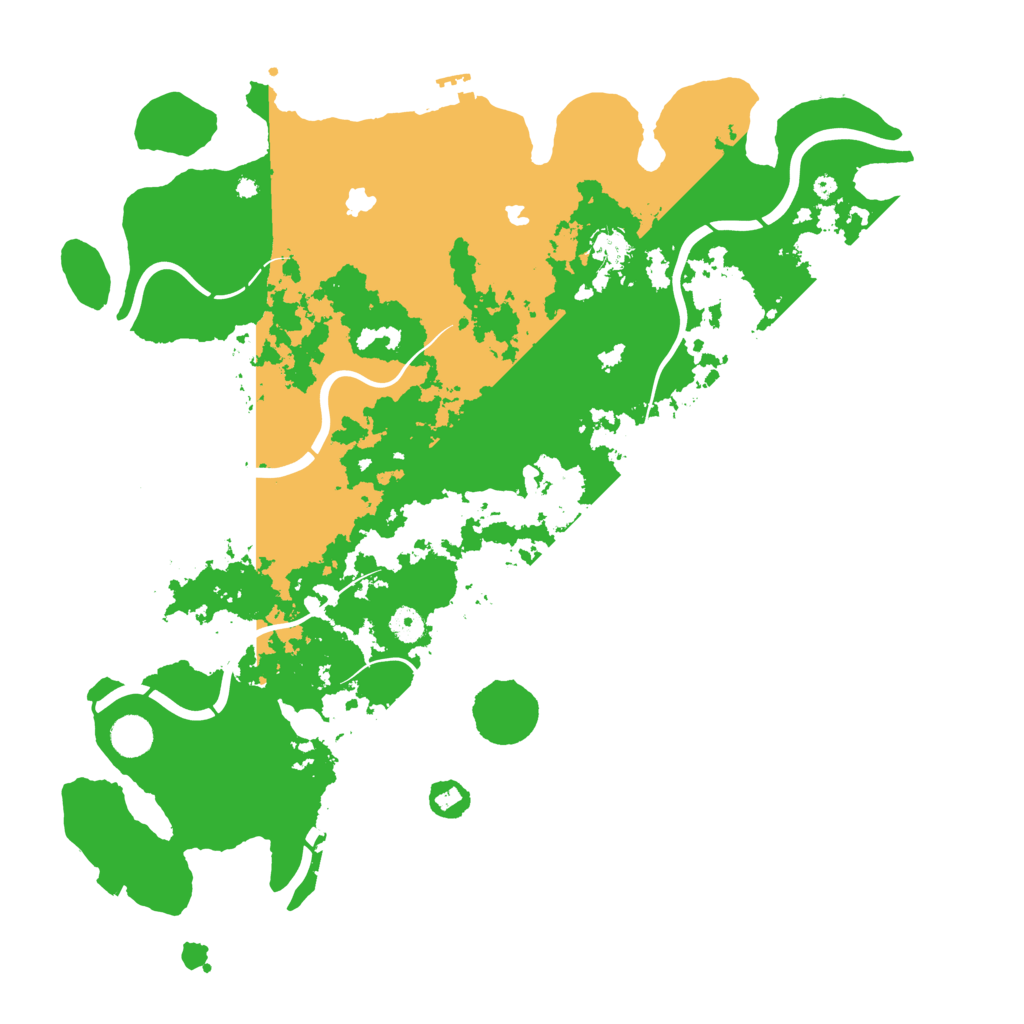 Biome Rust Map: Procedural Map, Size: 4500, Seed: 1011979815