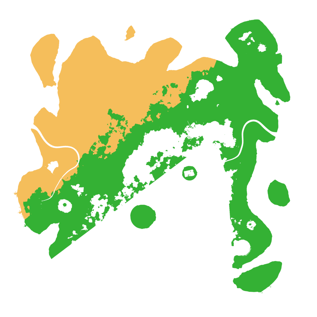 Biome Rust Map: Procedural Map, Size: 3500, Seed: 1161115375