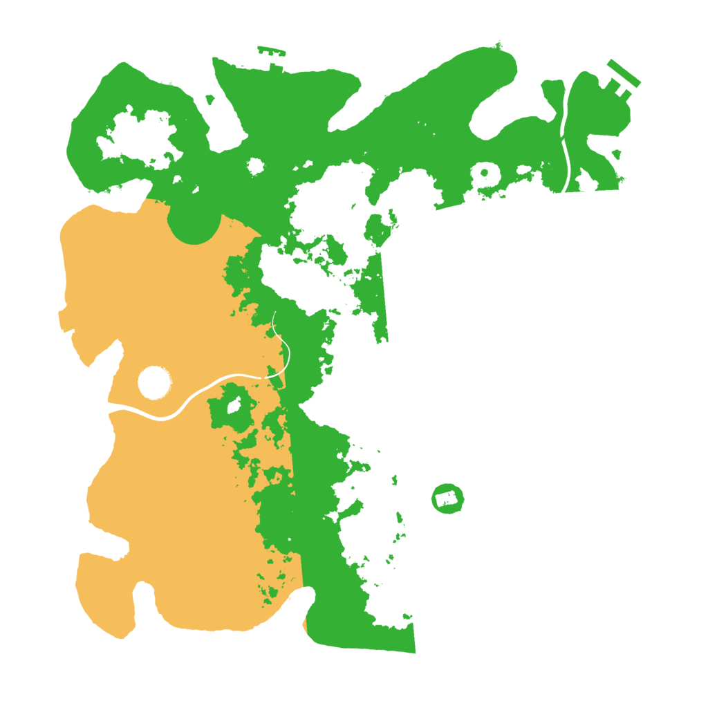 Biome Rust Map: Procedural Map, Size: 3750, Seed: 3414527