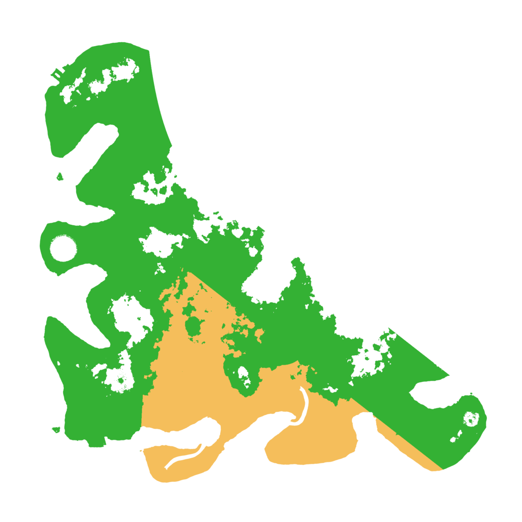 Biome Rust Map: Procedural Map, Size: 3500, Seed: 1707888911