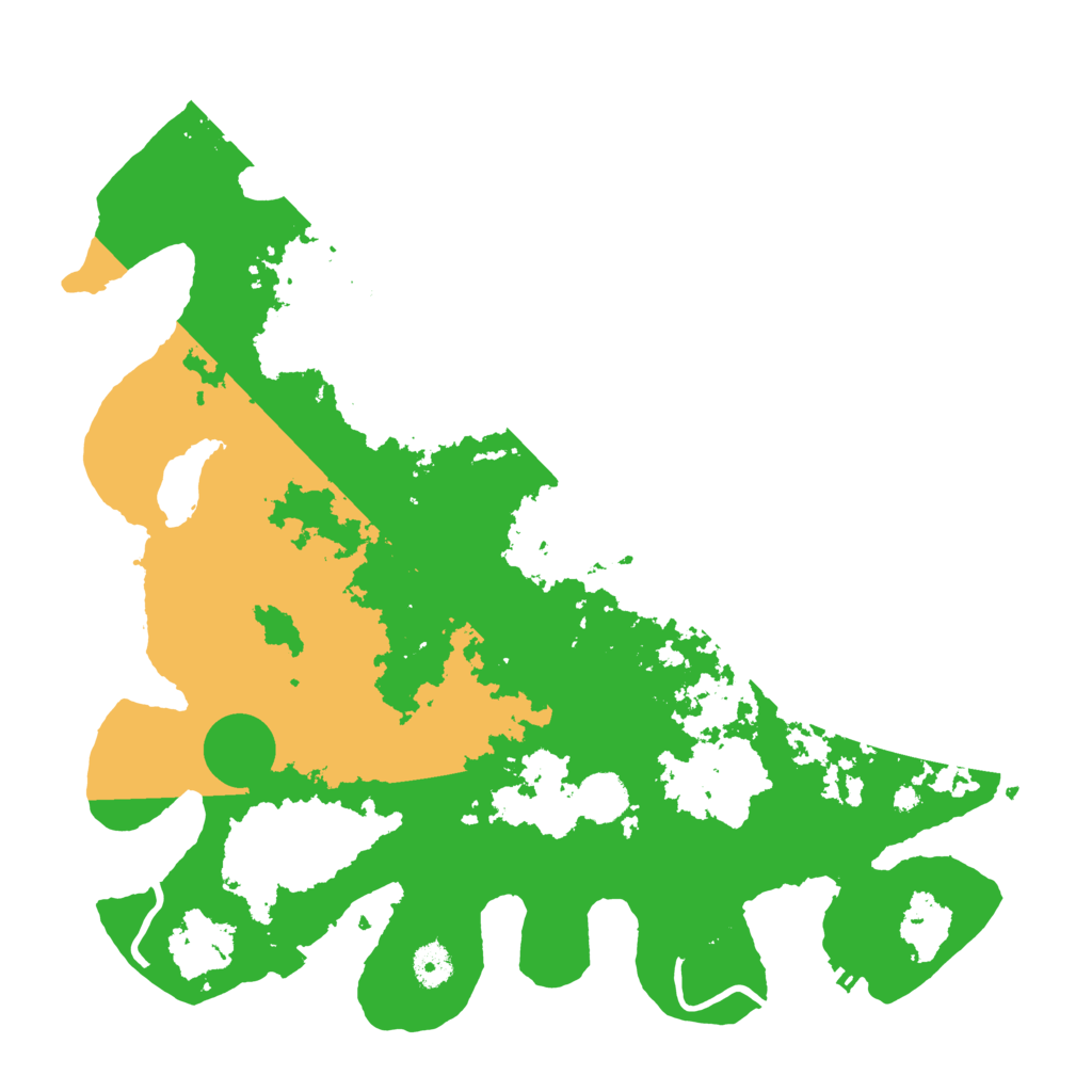 Biome Rust Map: Procedural Map, Size: 4000, Seed: 1021898346