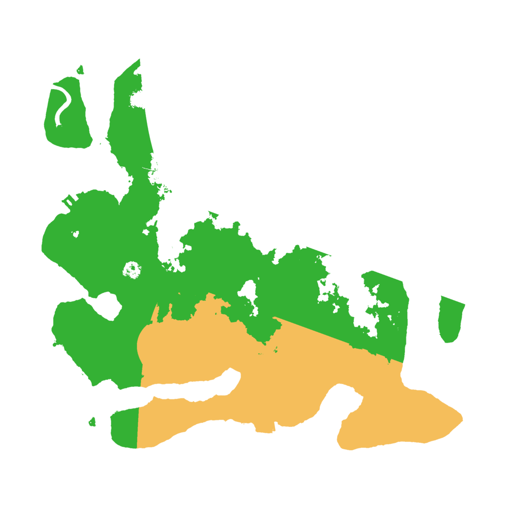 Biome Rust Map: Procedural Map, Size: 3000, Seed: 1176579100