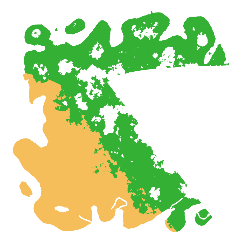 Biome Rust Map: Procedural Map, Size: 4250, Seed: 2021739325