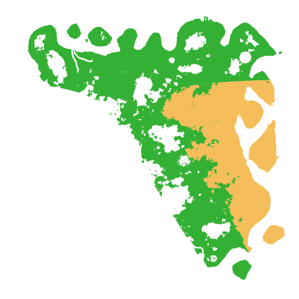 Biome Rust Map: Procedural Map, Size: 4500, Seed: 78641