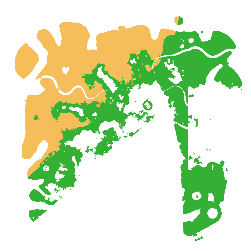 Biome Rust Map: Procedural Map, Size: 4250, Seed: 1090176492