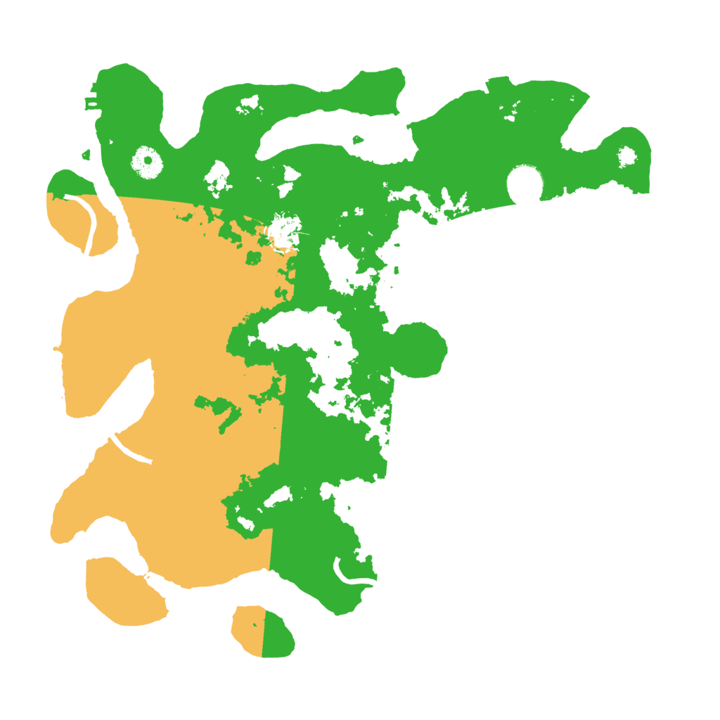 Biome Rust Map: Procedural Map, Size: 3500, Seed: 1733256325