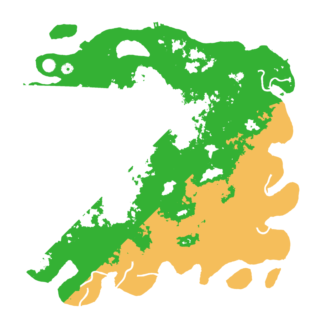 Biome Rust Map: Procedural Map, Size: 4250, Seed: 77450