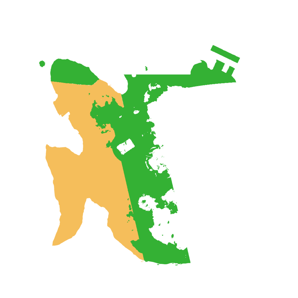 Biome Rust Map: Procedural Map, Size: 2000, Seed: 1662883084