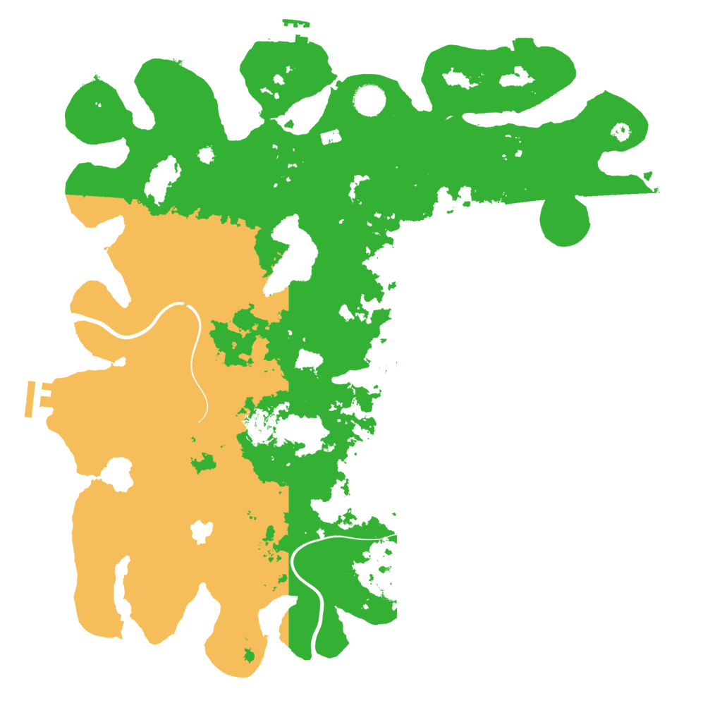 Biome Rust Map: Procedural Map, Size: 4000, Seed: 914325818