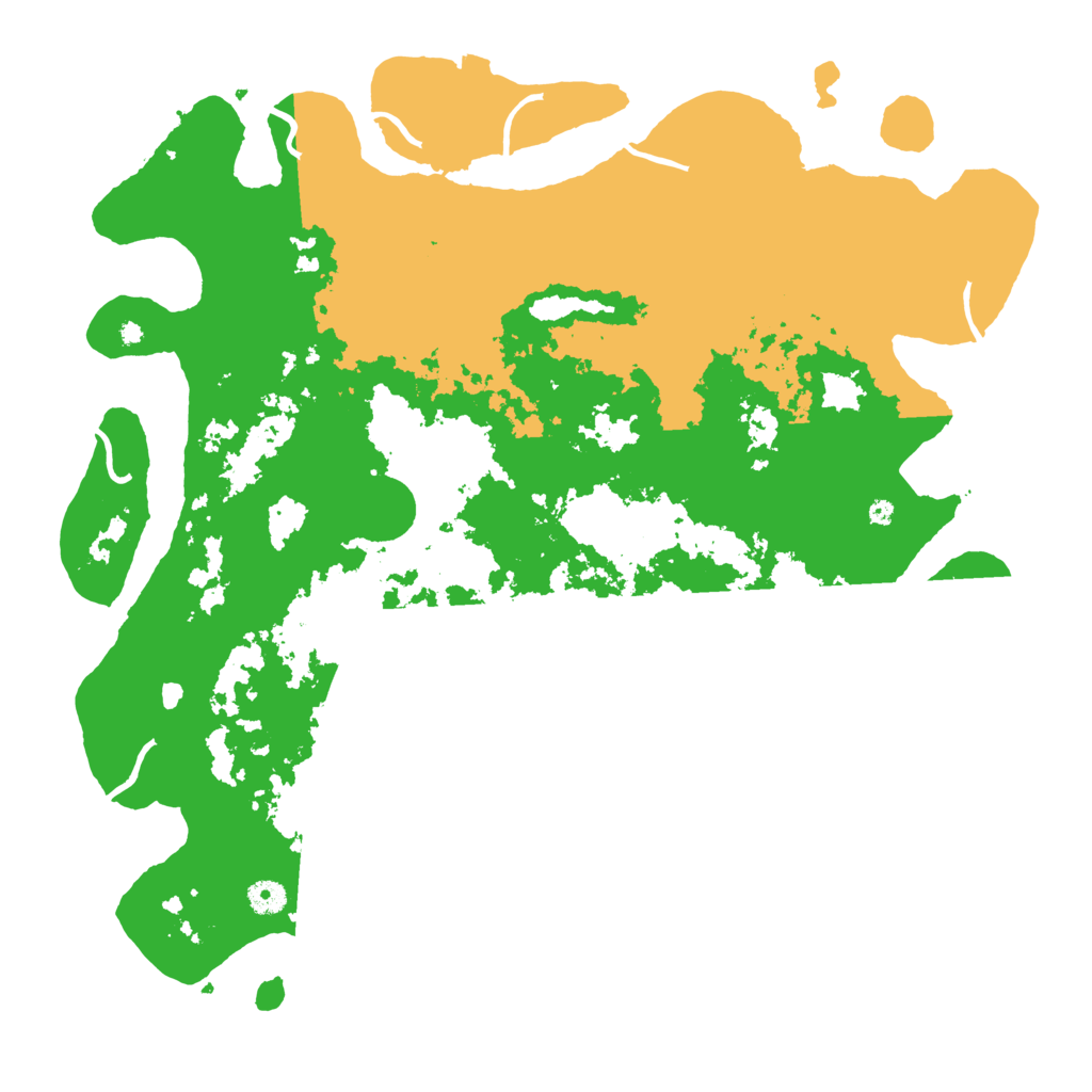 Biome Rust Map: Procedural Map, Size: 4500, Seed: 548202258