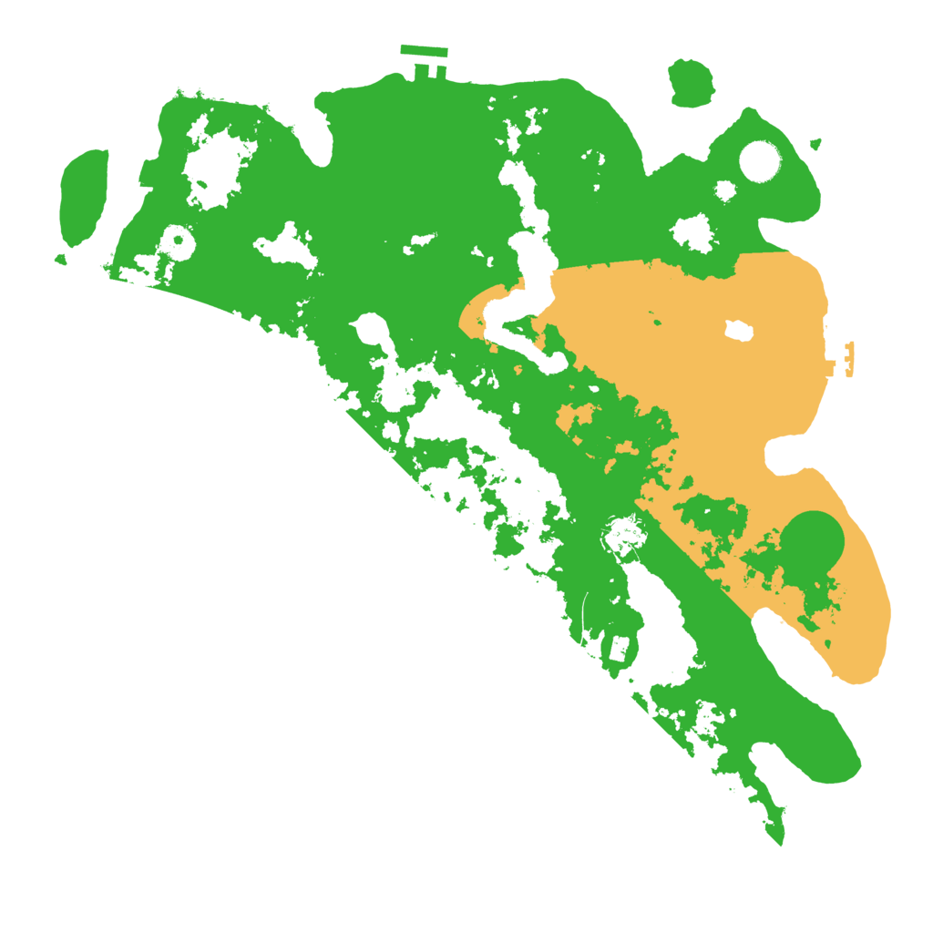 Biome Rust Map: Procedural Map, Size: 4000, Seed: 838342214