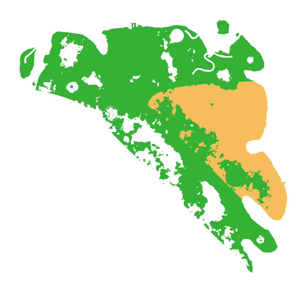 Biome Rust Map: Procedural Map, Size: 4000, Seed: 838342214