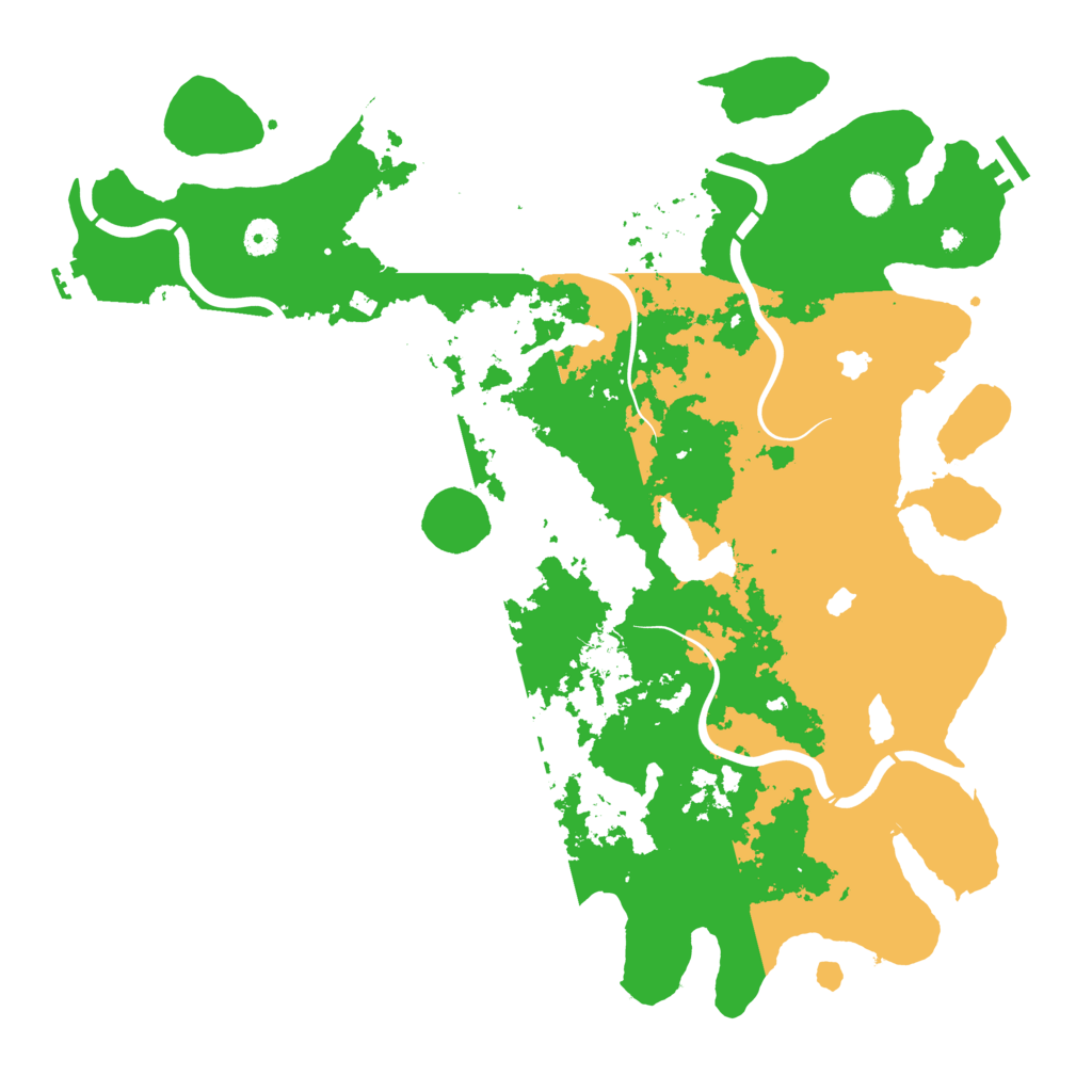 Biome Rust Map: Procedural Map, Size: 4500, Seed: 6236978
