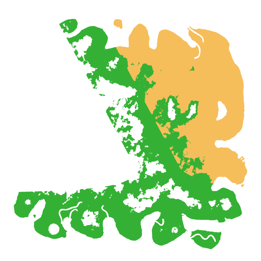 Biome Rust Map: Procedural Map, Size: 4250, Seed: 25843