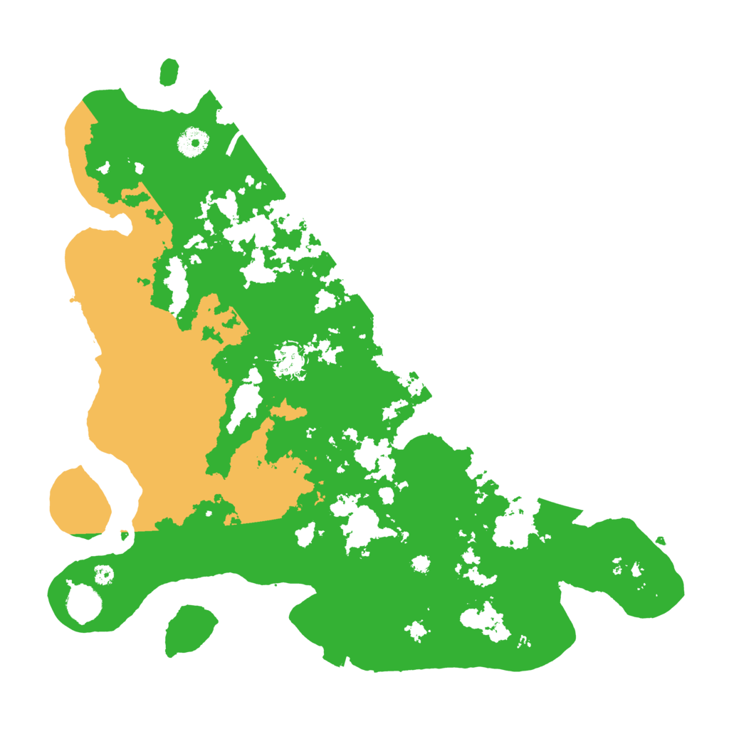 Biome Rust Map: Procedural Map, Size: 3700, Seed: 764383917