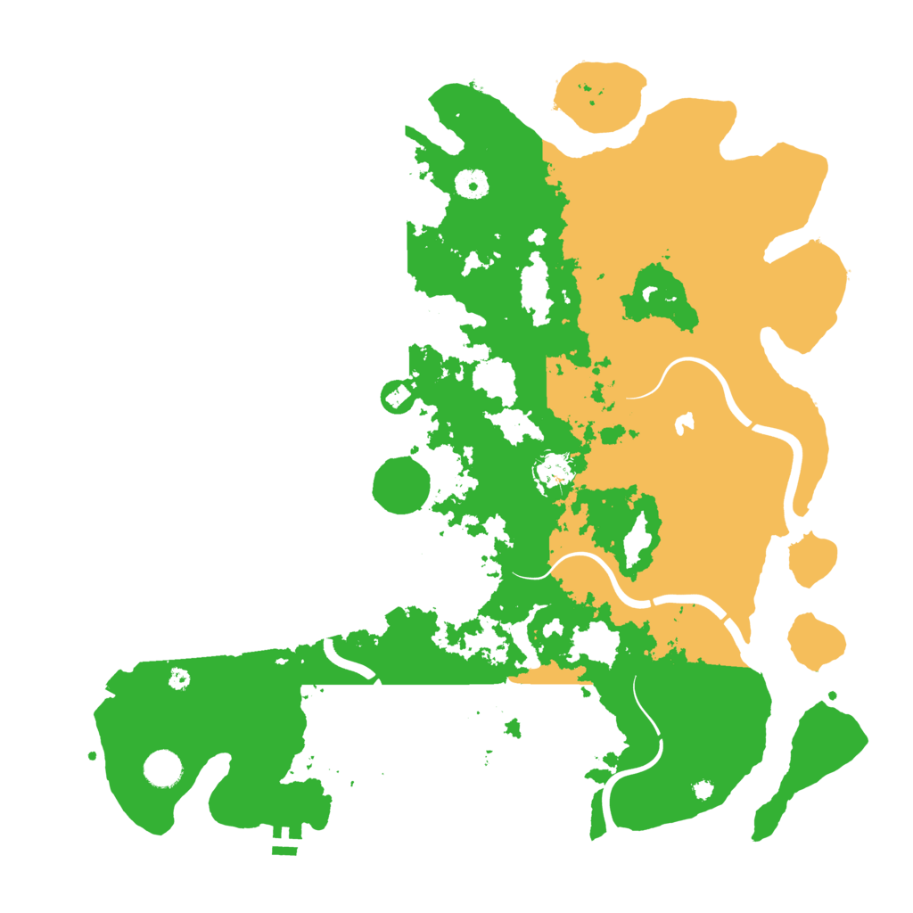 Biome Rust Map: Procedural Map, Size: 4250, Seed: 512070658