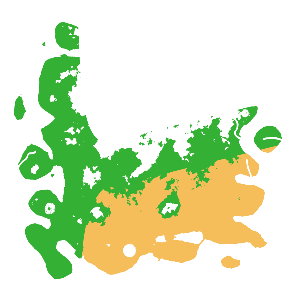 Biome Rust Map: Procedural Map, Size: 4000, Seed: 4003