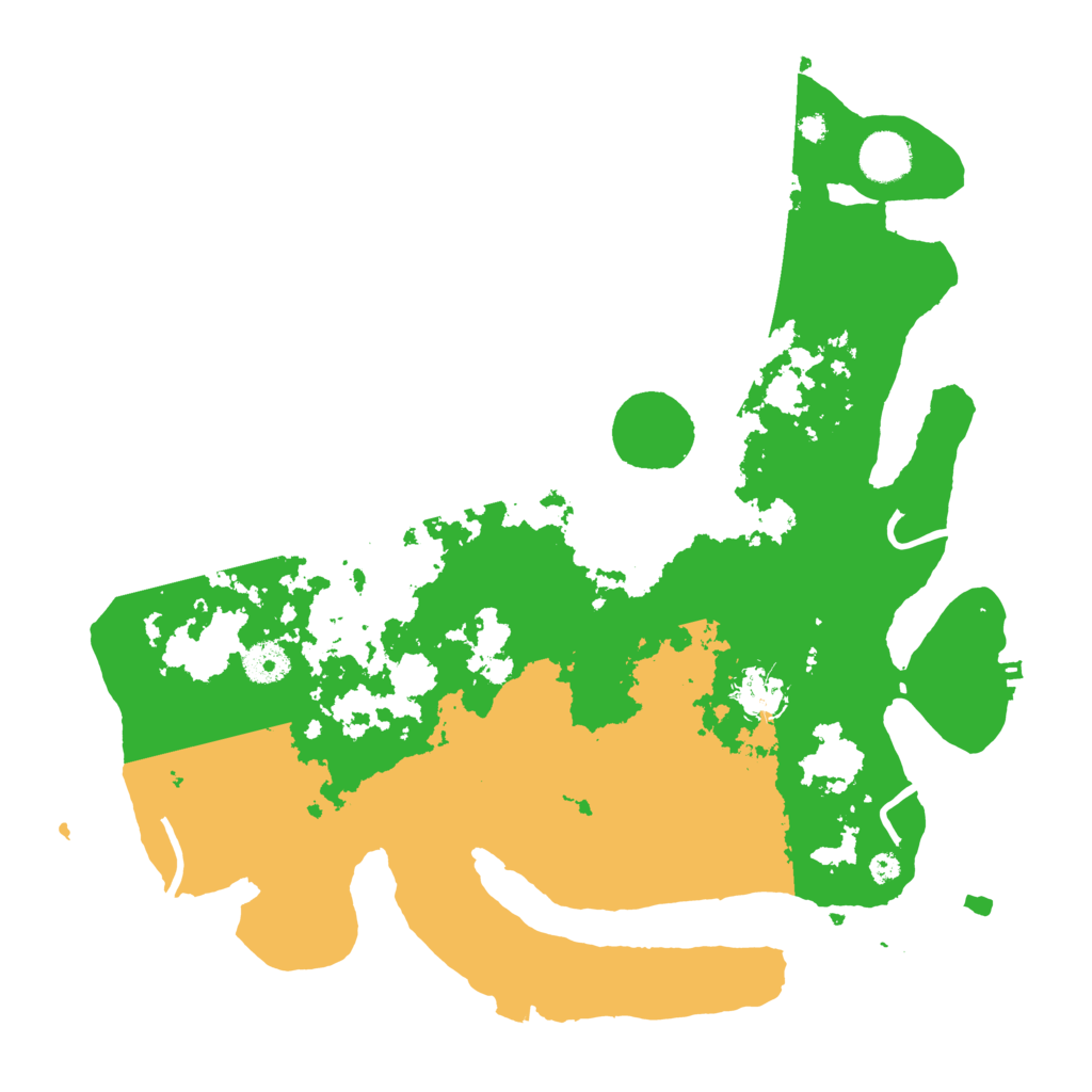 Biome Rust Map: Procedural Map, Size: 3750, Seed: 258274561