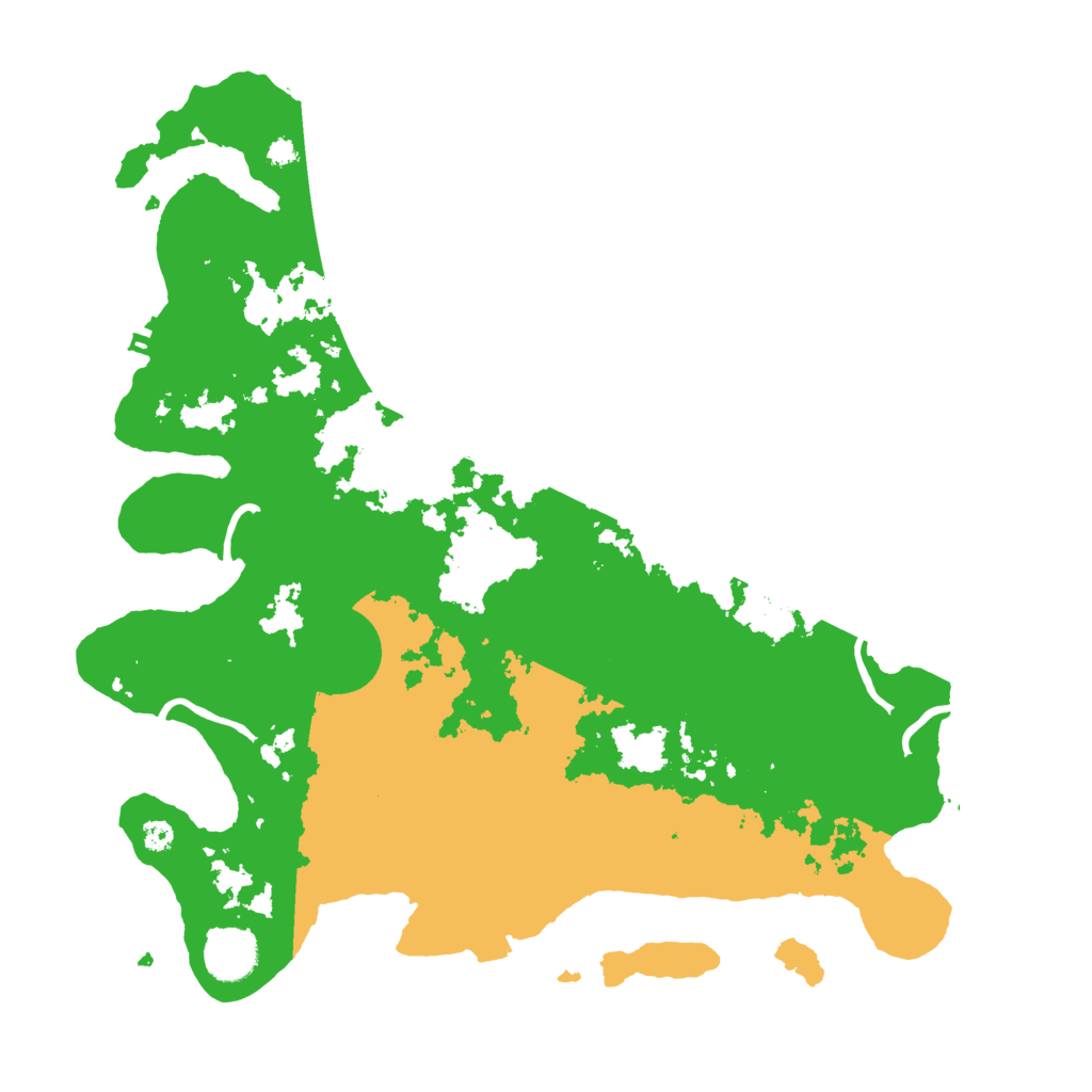Biome Rust Map: Procedural Map, Size: 3600, Seed: 85900337