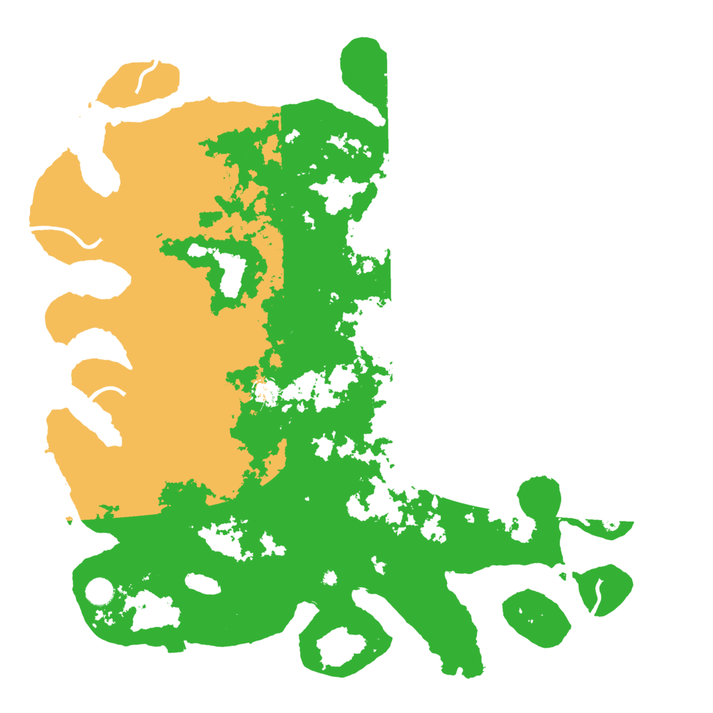 Biome Rust Map: Procedural Map, Size: 4500, Seed: 1296734812