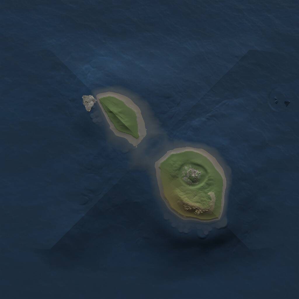 Rust Map: Procedural Map, Size: 1000, Seed: 680223863, 1 Monuments