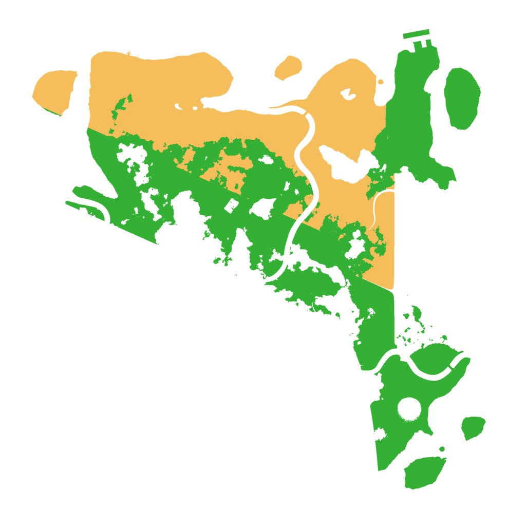 Biome Rust Map: Procedural Map, Size: 4000, Seed: 680335708