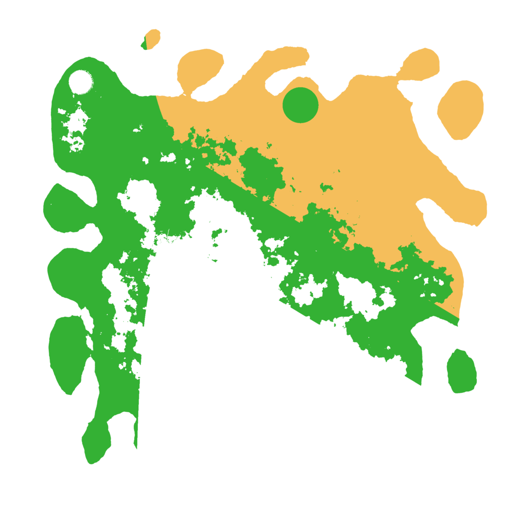 Biome Rust Map: Barren, Size: 3800, Seed: 33643457