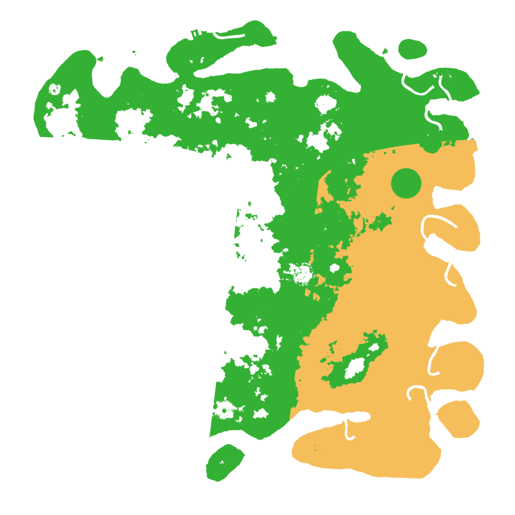 Biome Rust Map: Procedural Map, Size: 4500, Seed: 1415415